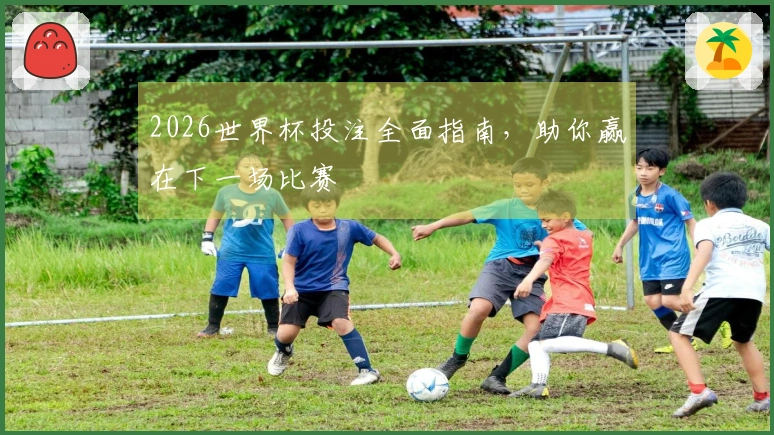 2026世界杯投注全面指南，助你赢在下一场比赛