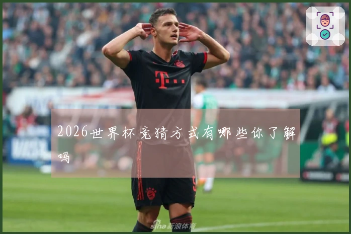 2026世界杯竞猜方式有哪些你了解吗